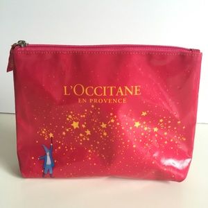 L’OCCITANE EN PROVENCE Pink Makeup Toiletry Bag